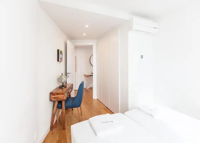 Flh Mouraria Blue Design With Parking & Pool * リスボン