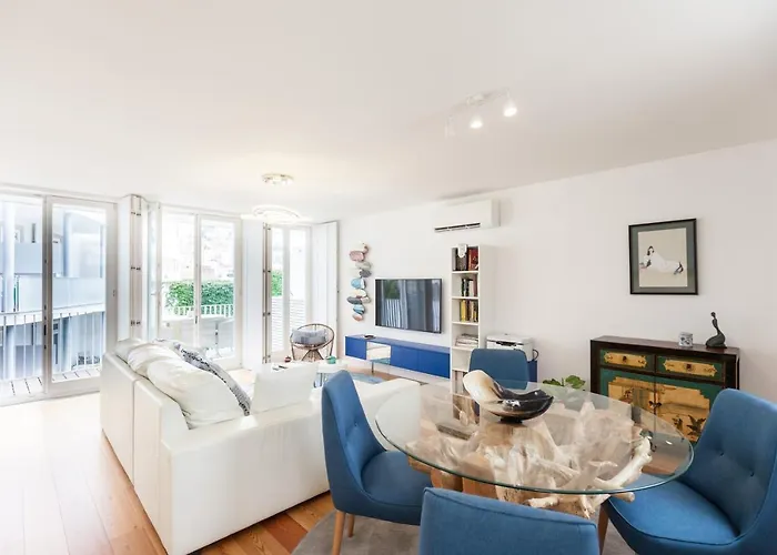 アパート Flh Mouraria Blue Design With Parking & Pool