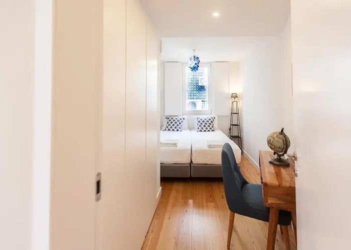 Flh Mouraria Blue Design With Parking & Pool アパート *