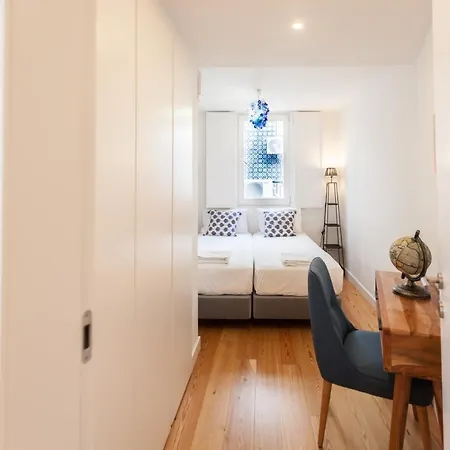 Flh Mouraria Blue Design With Parking & Pool Appartement *