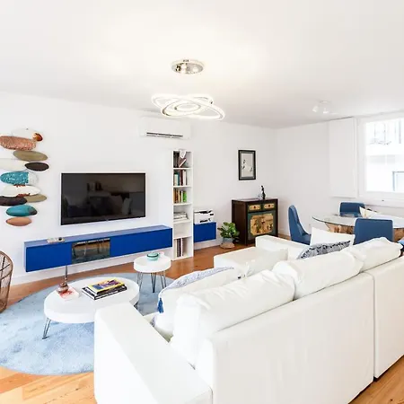 Appartement Flh Mouraria Blue Design With Parking & Pool Lissabon